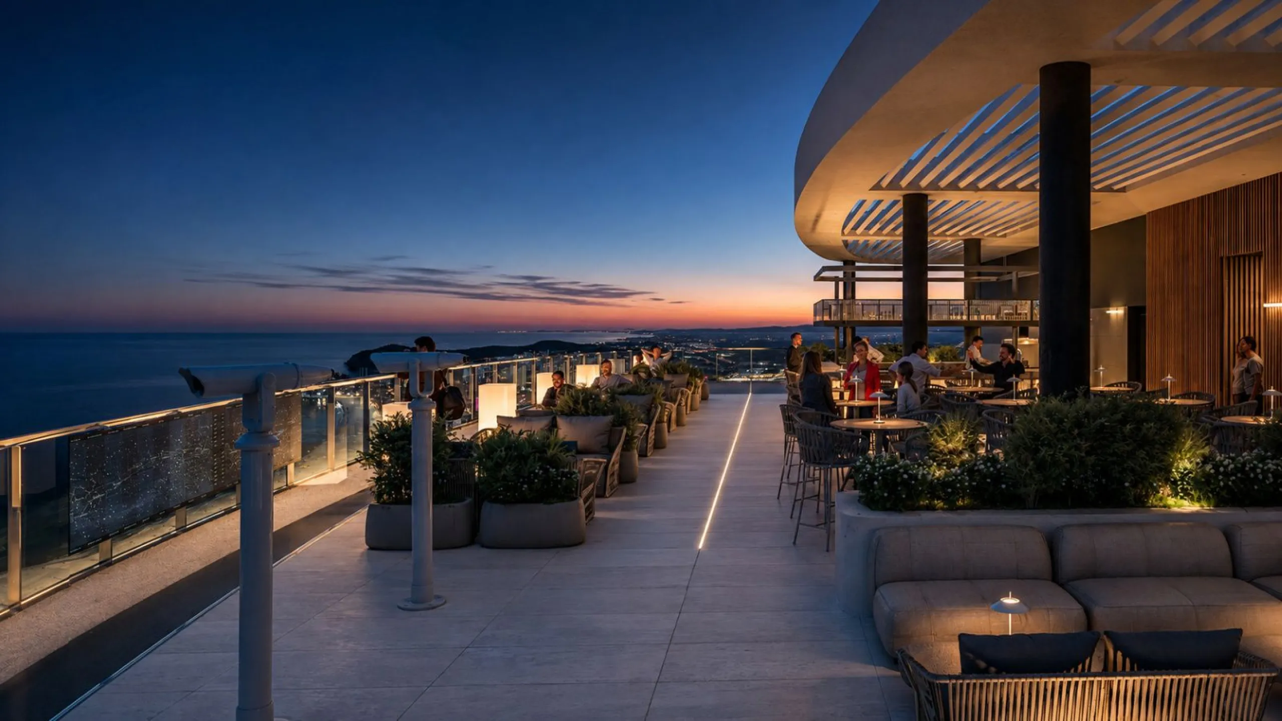 Espectaculares apartamentos en un exclusivo edificio con vistas panorámicas al Mediterráneo en Benidorm, Alicante