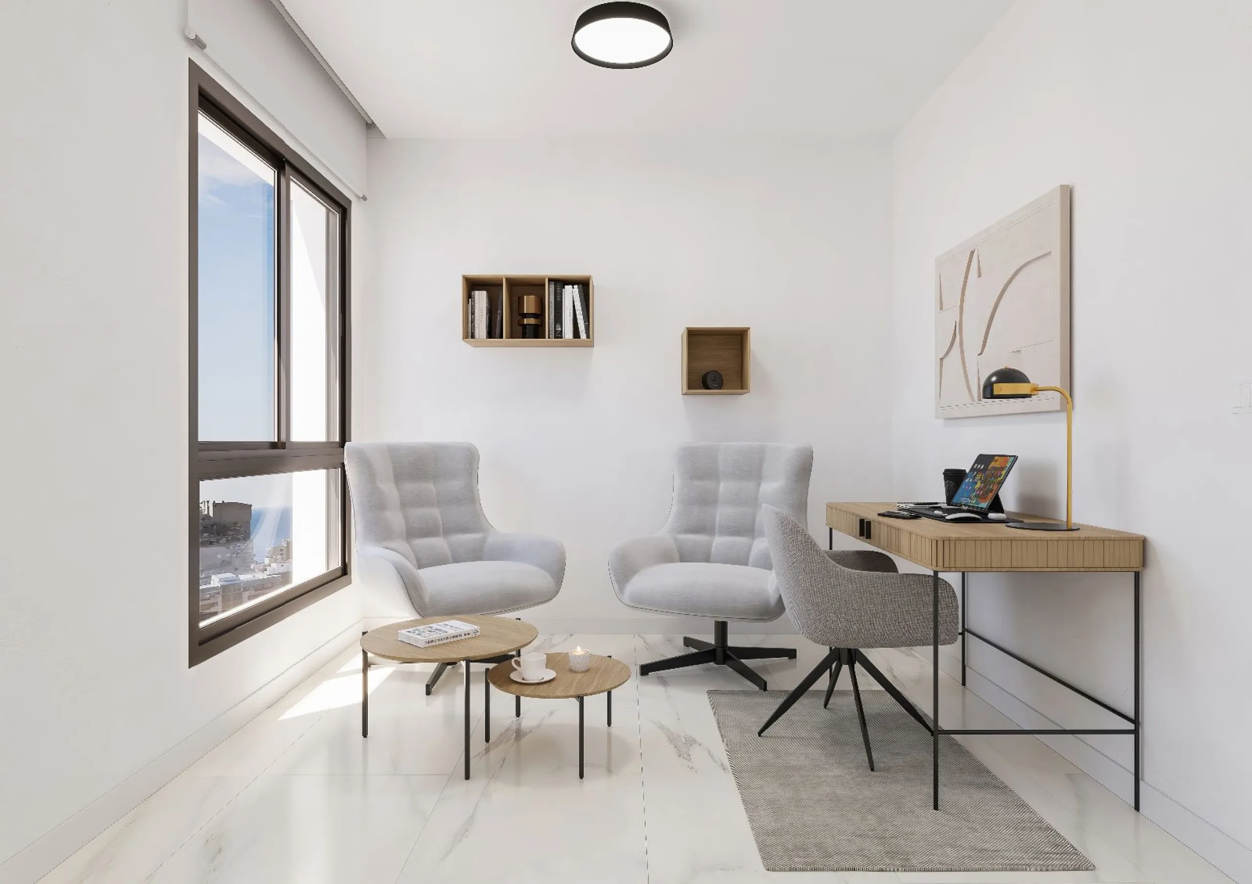 Modern Frontline Beach Apartments with Views of the Peñón de Ifach in Calpe, Alicante