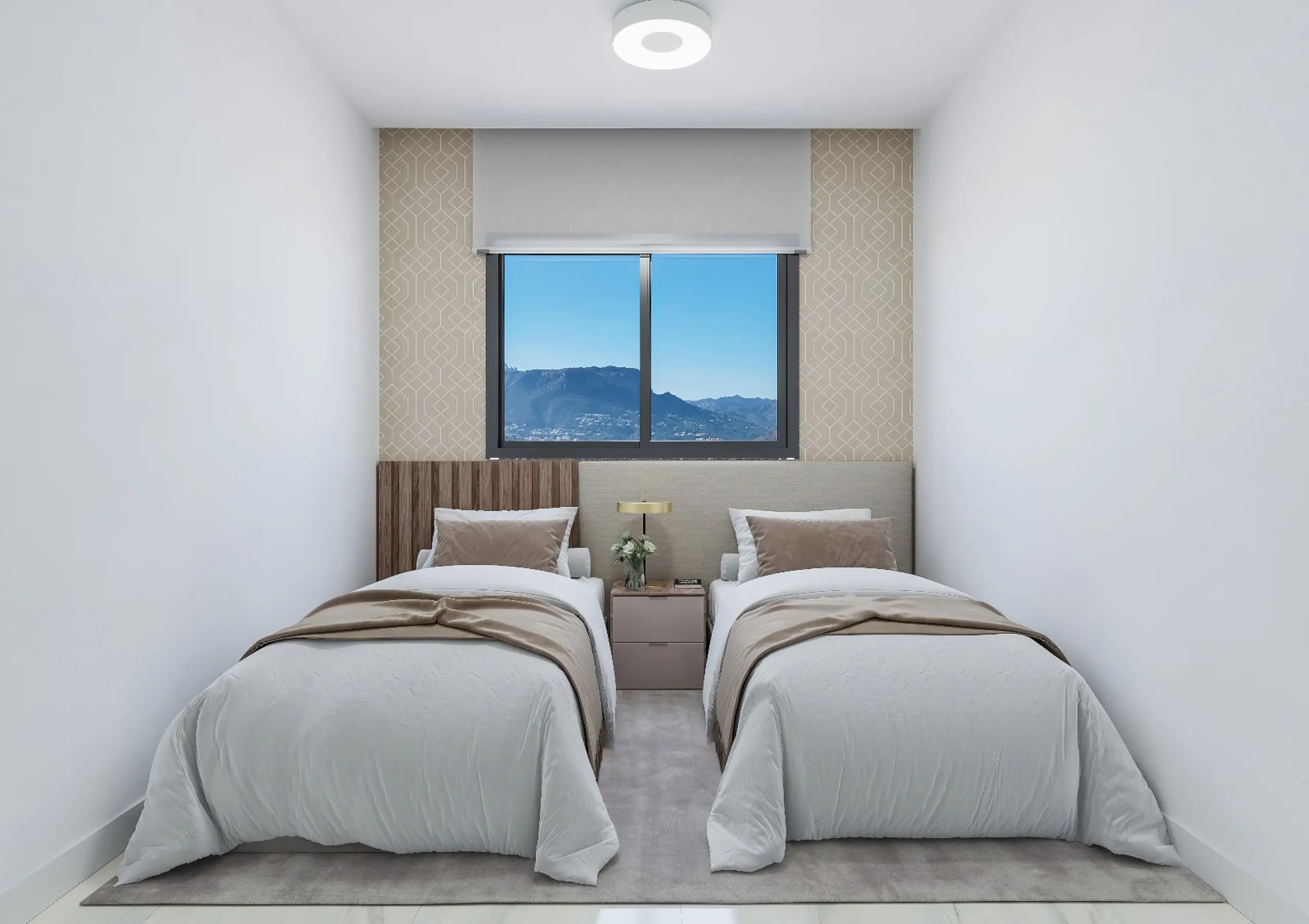 Modern Frontline Beach Apartments with Views of the Peñón de Ifach in Calpe, Alicante
