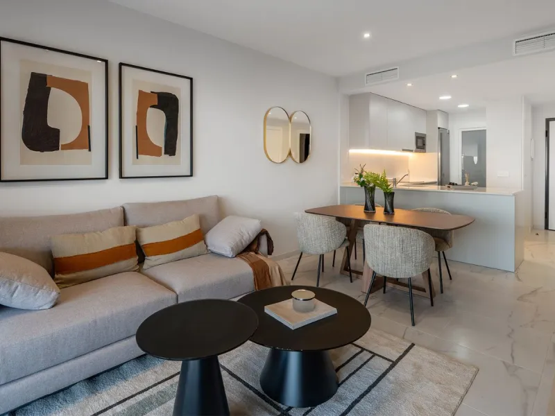 Moderne Wohnungen in einer natürlichen Umgebung zwischen Lagunen in Torrevieja, Alicante