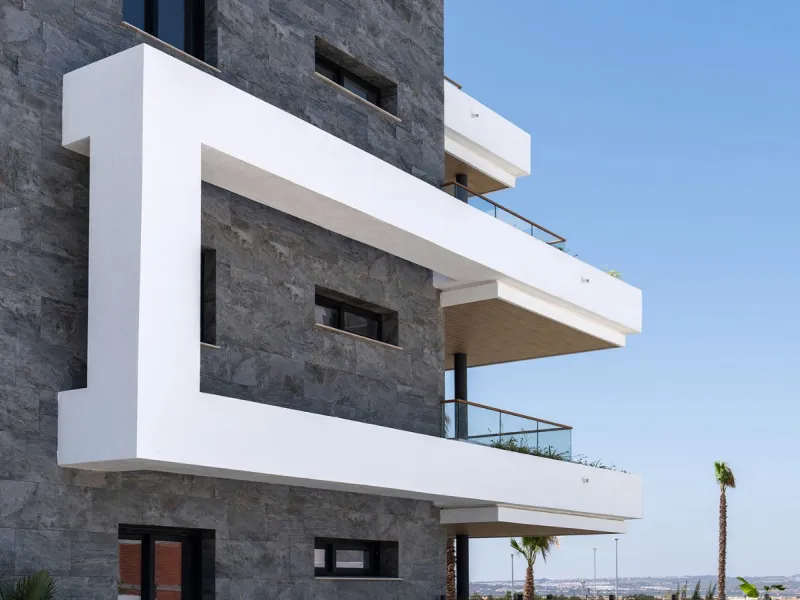 Moderne Wohnungen in einer natürlichen Umgebung zwischen Lagunen in Torrevieja, Alicante