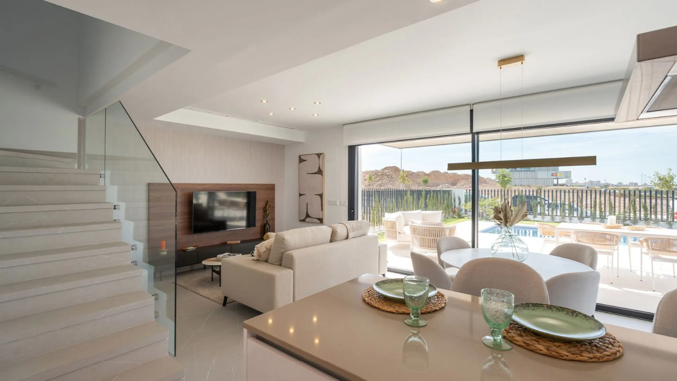 Moderne Wohnungen in einer natürlichen Umgebung zwischen Lagunen in Torrevieja, Alicante