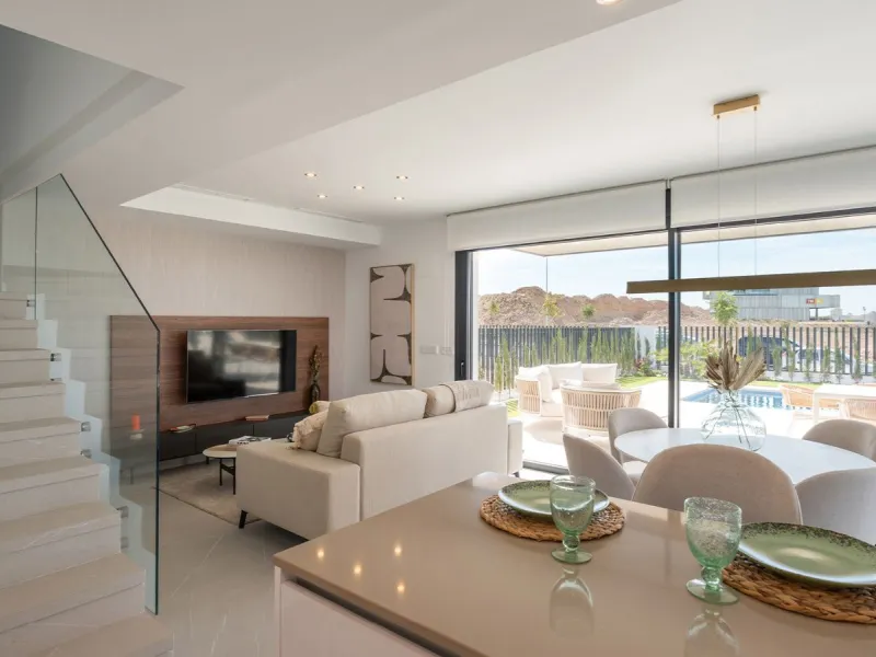 Moderne Wohnungen in einer natürlichen Umgebung zwischen Lagunen in Torrevieja, Alicante