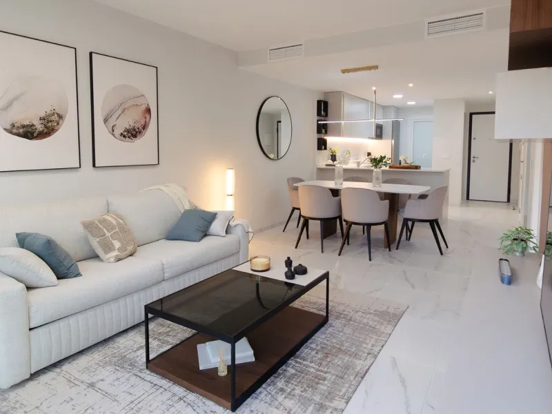 Moderne Wohnungen in einer natürlichen Umgebung zwischen Lagunen in Torrevieja, Alicante