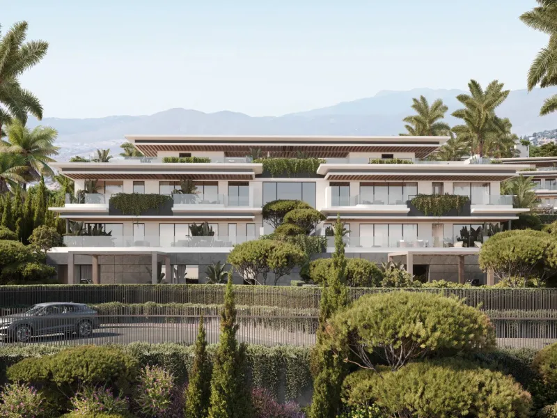 Exclusivos y lujosos apartamentos con vistas panorámicas al Mediterráneo en Buenavista, Mijas