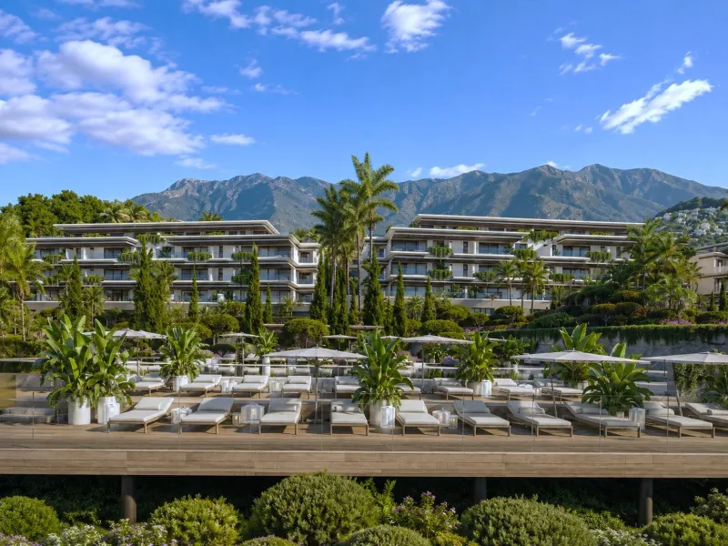 Exclusivos y lujosos apartamentos con vistas panorámicas al Mediterráneo en Buenavista, Mijas