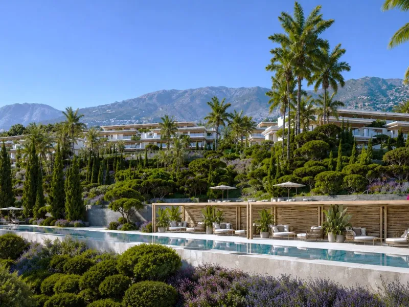 Exclusivos y lujosos apartamentos con vistas panorámicas al Mediterráneo en Buenavista, Mijas