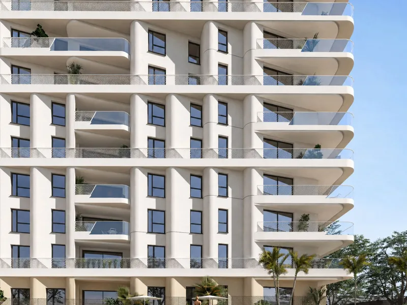Apartamentos modernos con vistas al mar en La Vila Joiosa, Alicante