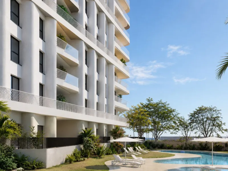 Apartamentos modernos con vistas al mar en La Vila Joiosa, Alicante