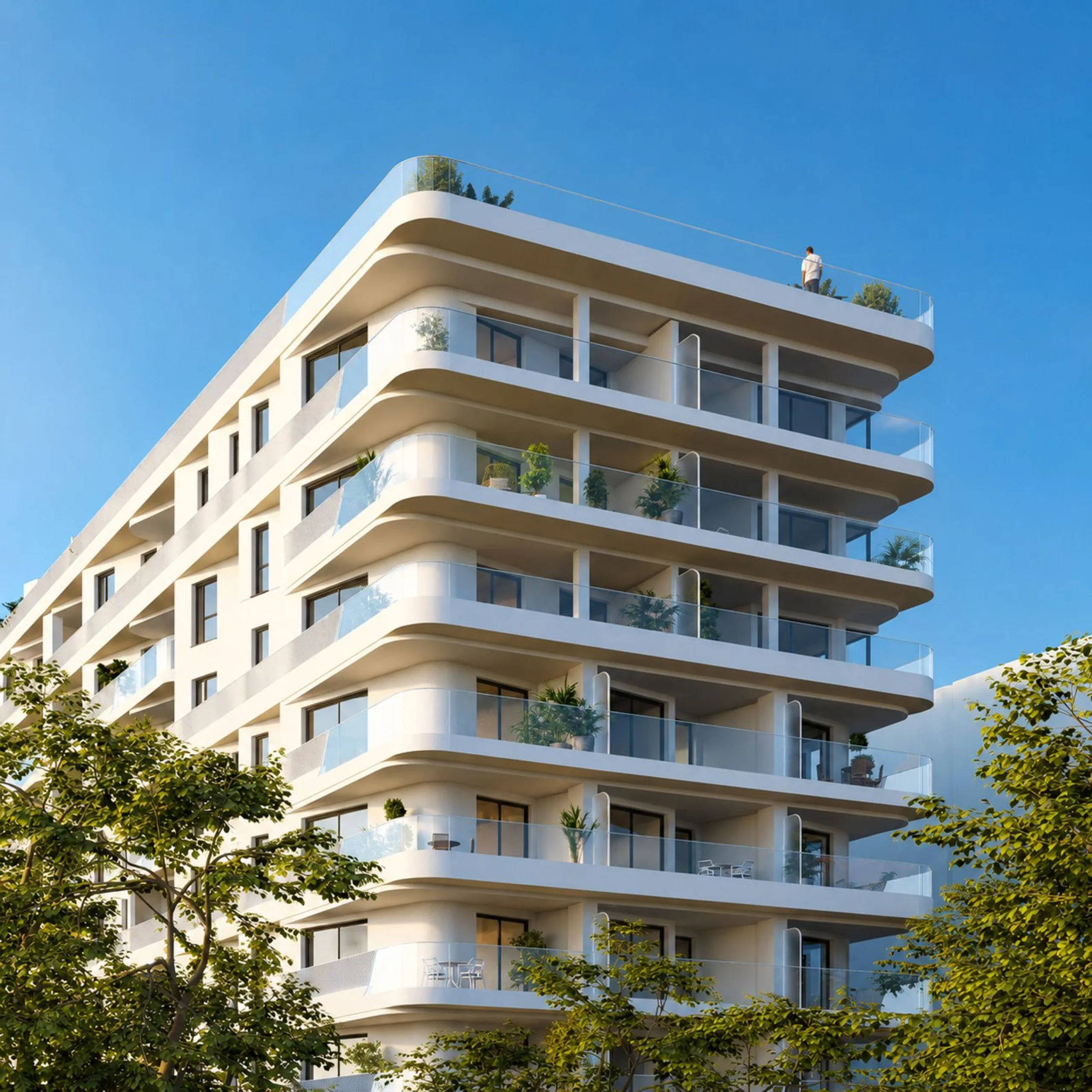 Apartamentos modernos con vistas al mar en La Vila Joiosa, Alicante