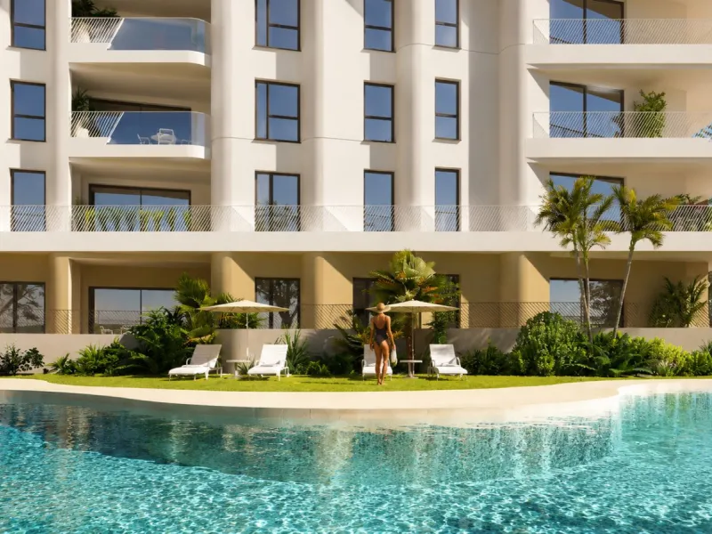 Apartamentos modernos con vistas al mar en La Vila Joiosa, Alicante