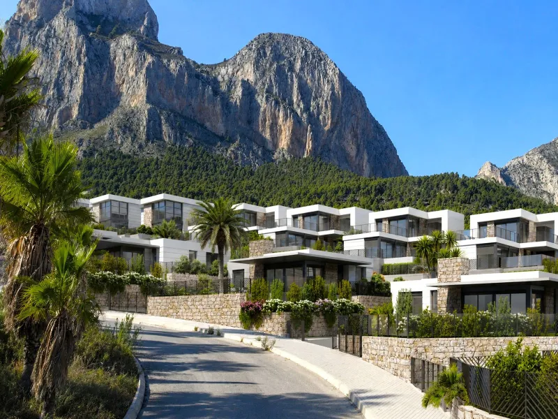 Exclusive Collection of Villas with Panoramic Views in Polop, Alicante
