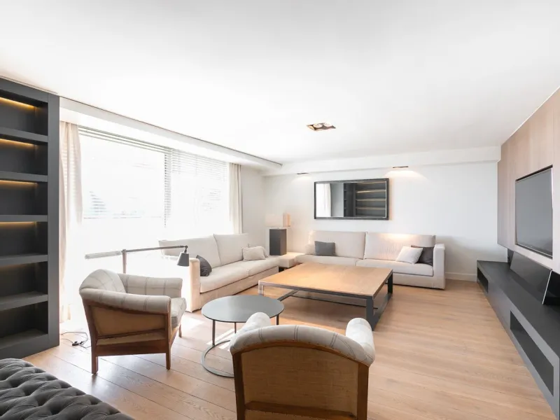 Designer Duplex Penthouse with Panoramic Views and Terraces in Les Tres Torres, Barcelona