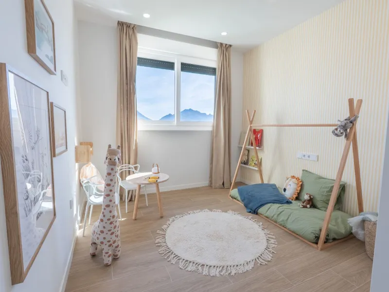 Exclusivo conjunto de villas con vistas panorámicas en Polop, Alicante