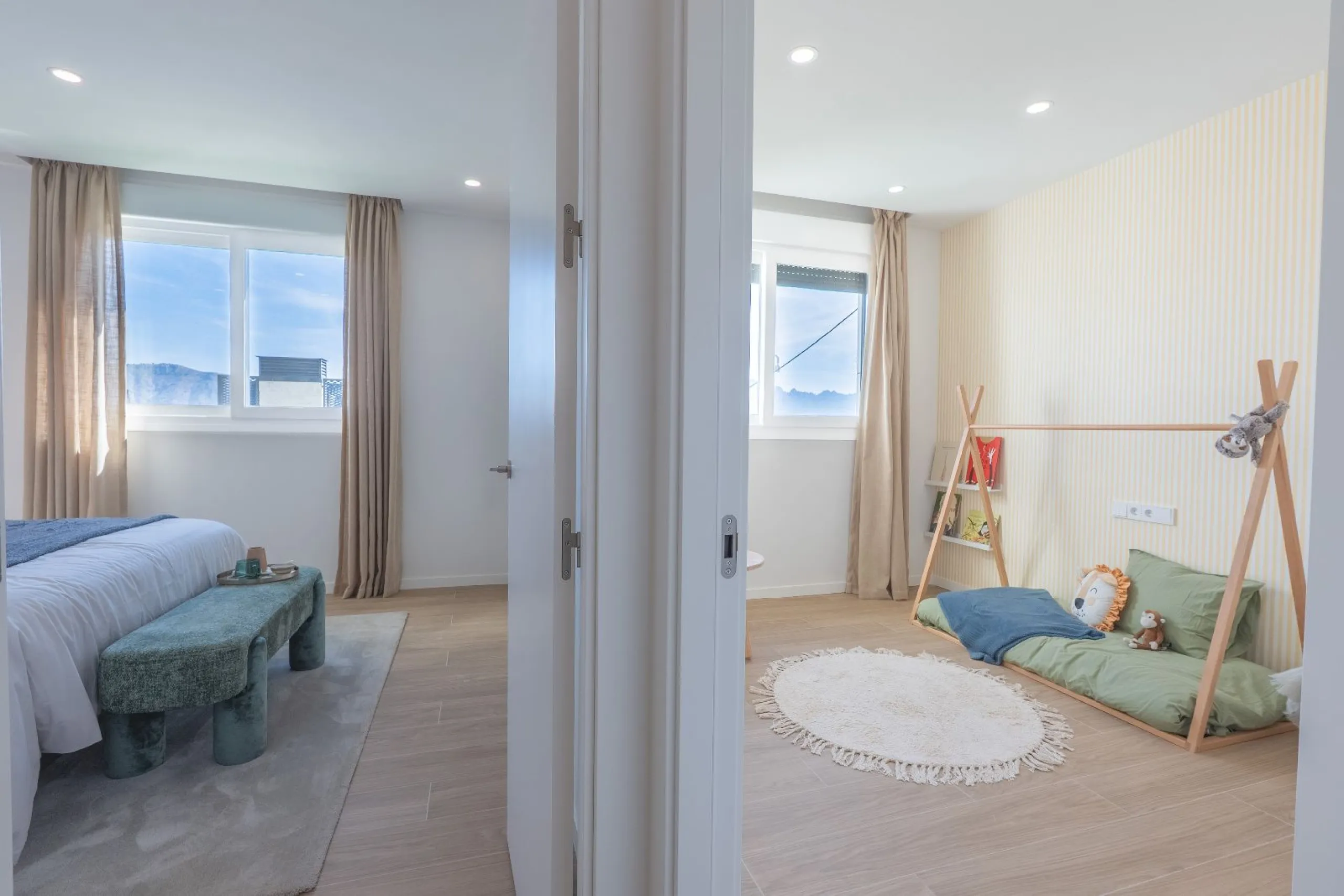 Exclusivo conjunto de villas con vistas panorámicas en Polop, Alicante
