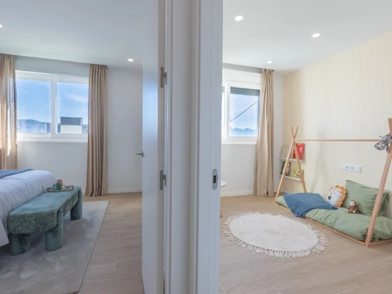 Exclusivo conjunto de villas con vistas panorámicas en Polop, Alicante