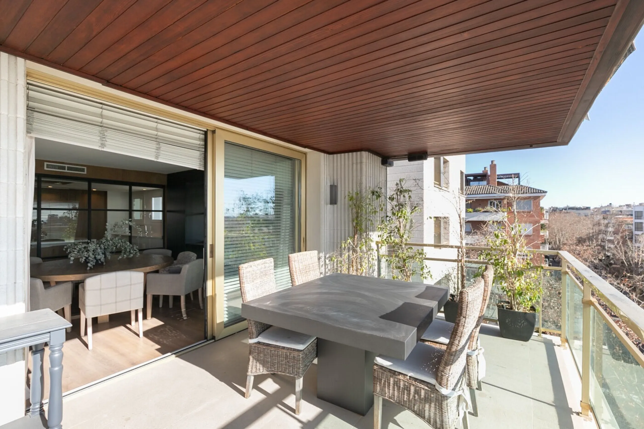 Designer Duplex Penthouse with Panoramic Views and Terraces in Les Tres Torres, Barcelona