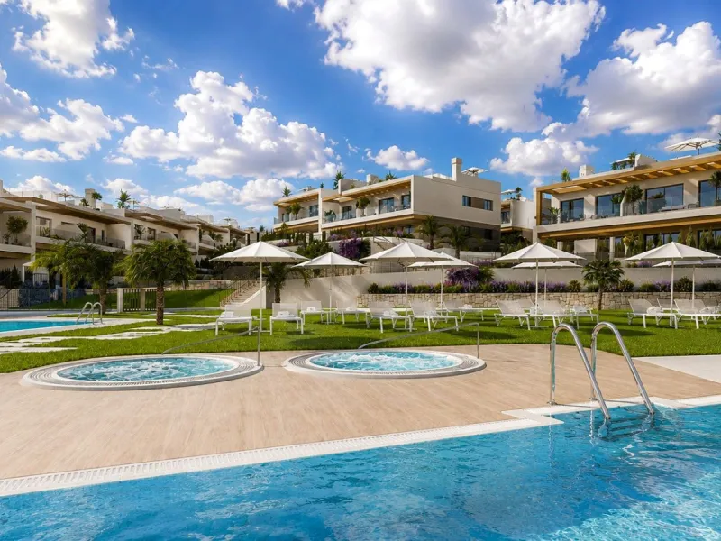 Modern Apartments in a Quiet Setting near the Pink Lagoon in Torrevieja, Alicante