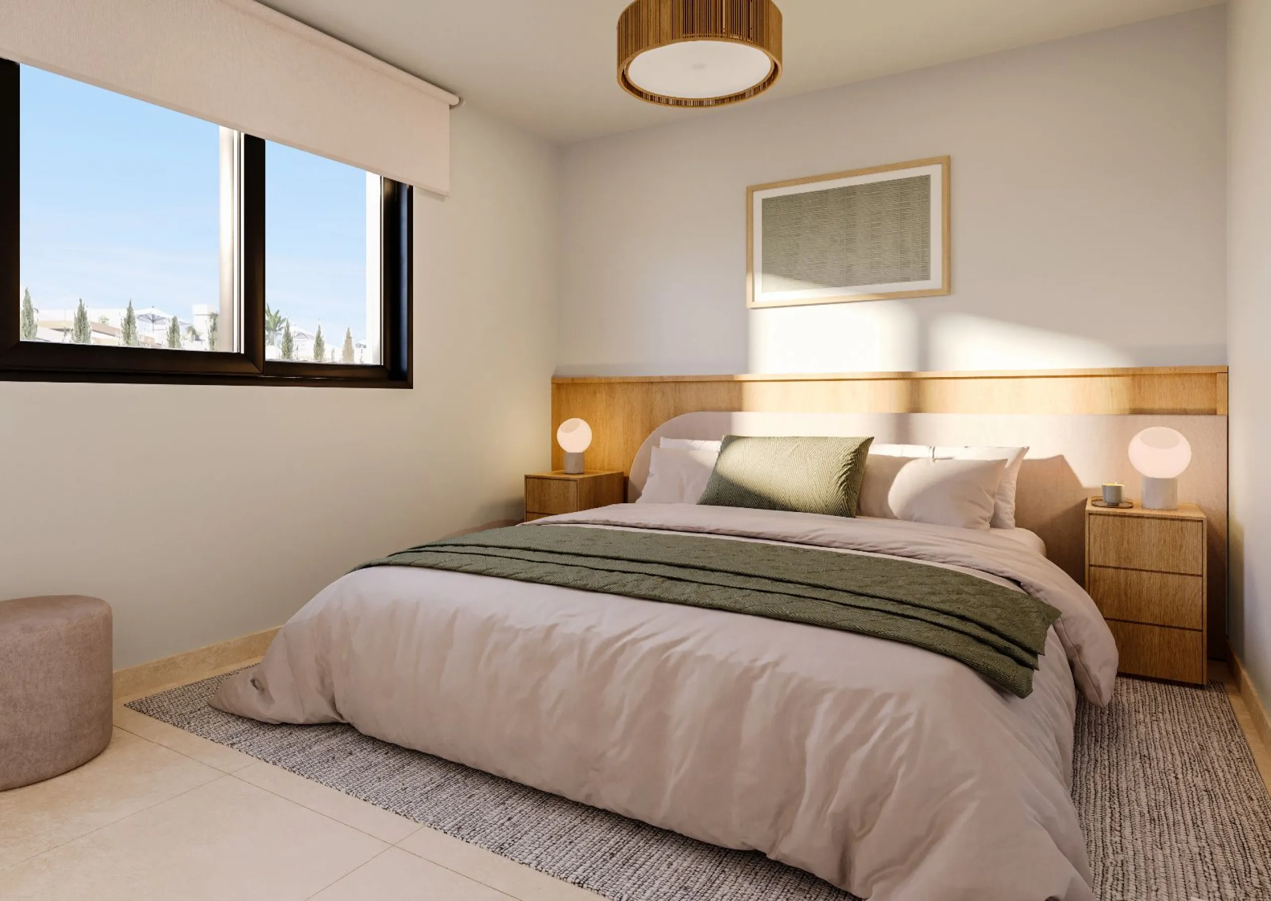 Modernos apartamentos en un entorno tranquilo junto a la Laguna Rosa en Torrevieja, Alicante