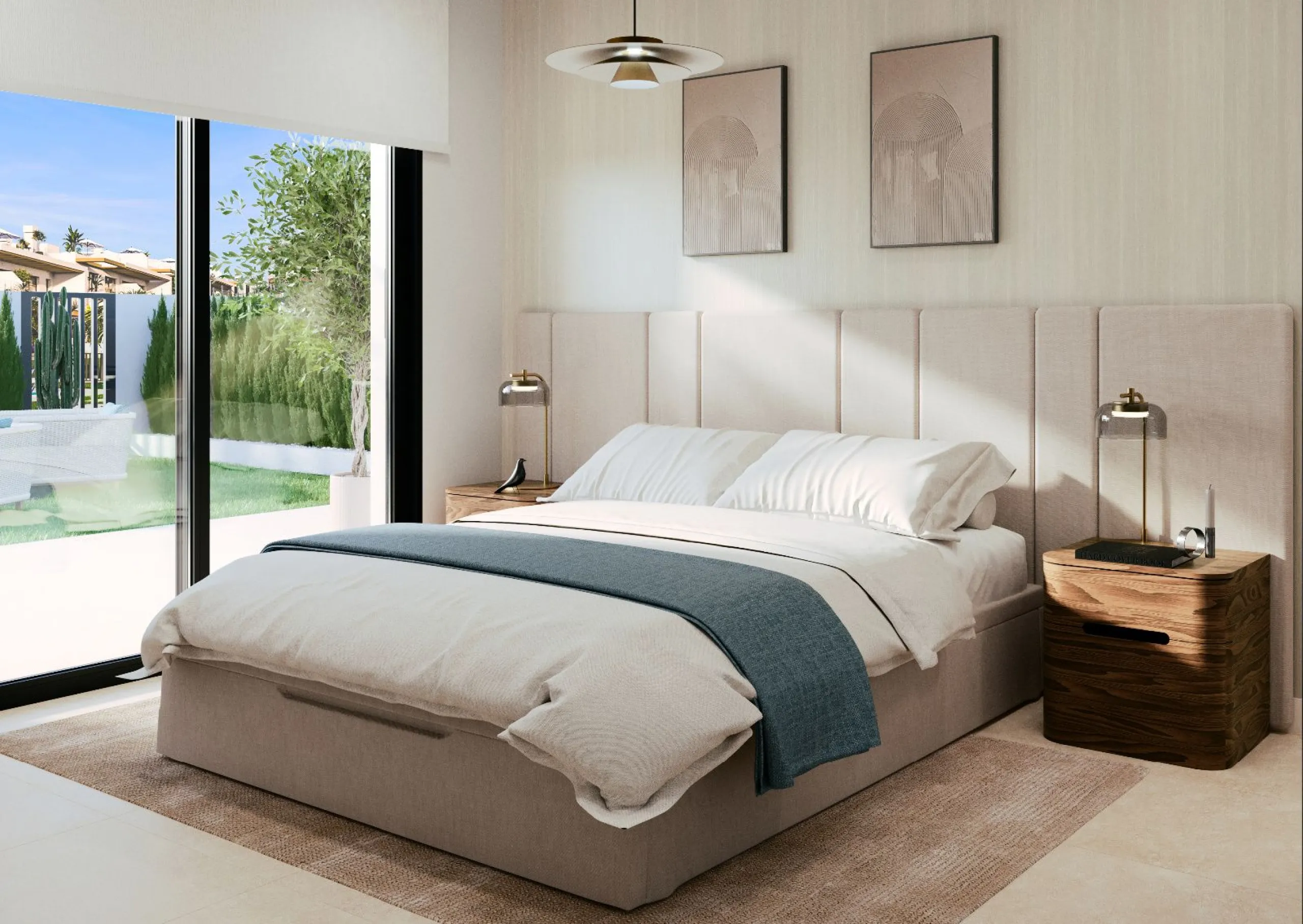 Modernos apartamentos en un entorno tranquilo junto a la Laguna Rosa en Torrevieja, Alicante