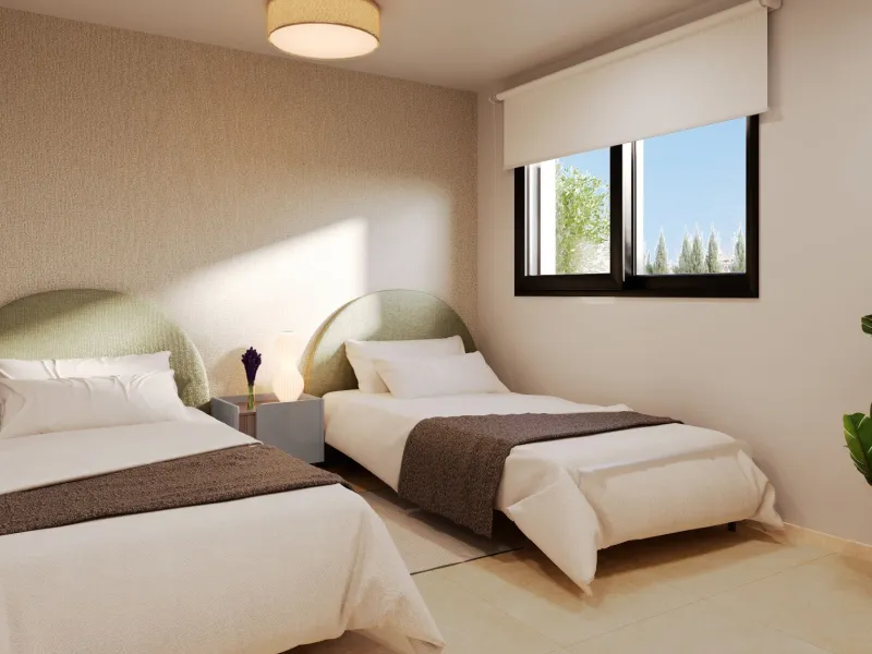Modernos apartamentos en un entorno tranquilo junto a la Laguna Rosa en Torrevieja, Alicante
