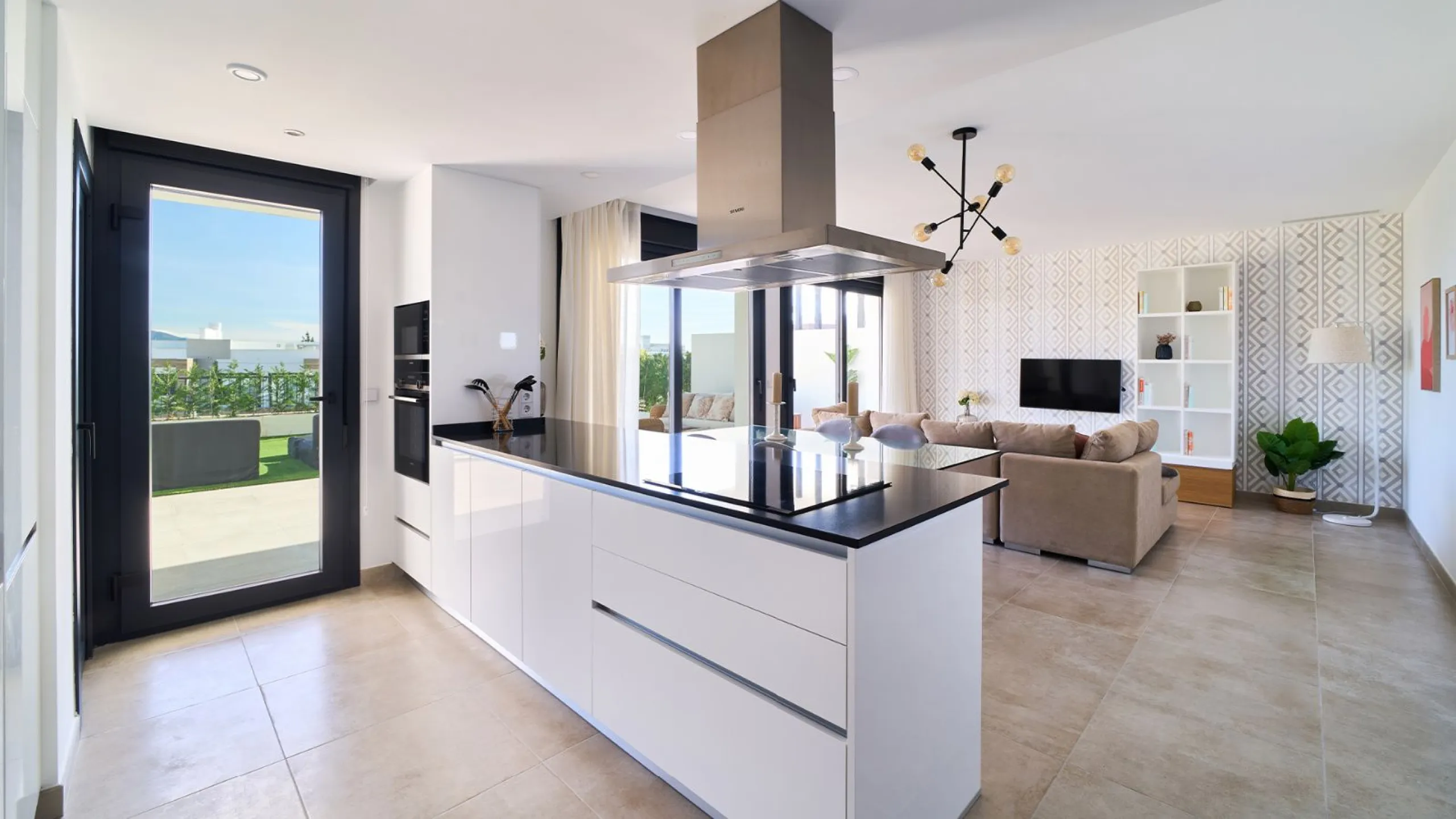 Moderno apartamento en el Triángulo de Oro de la Costa del Sol en Estepona, Málaga