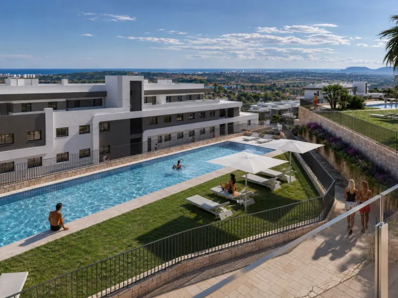 Modern Apartments with Sea Views in Mutxamel, Alicante