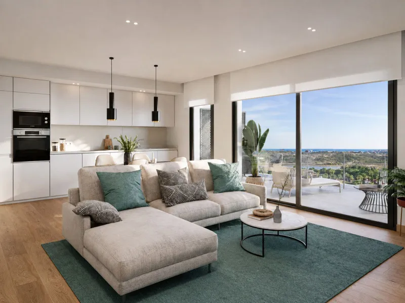 Modern Apartments with Sea Views in Mutxamel, Alicante