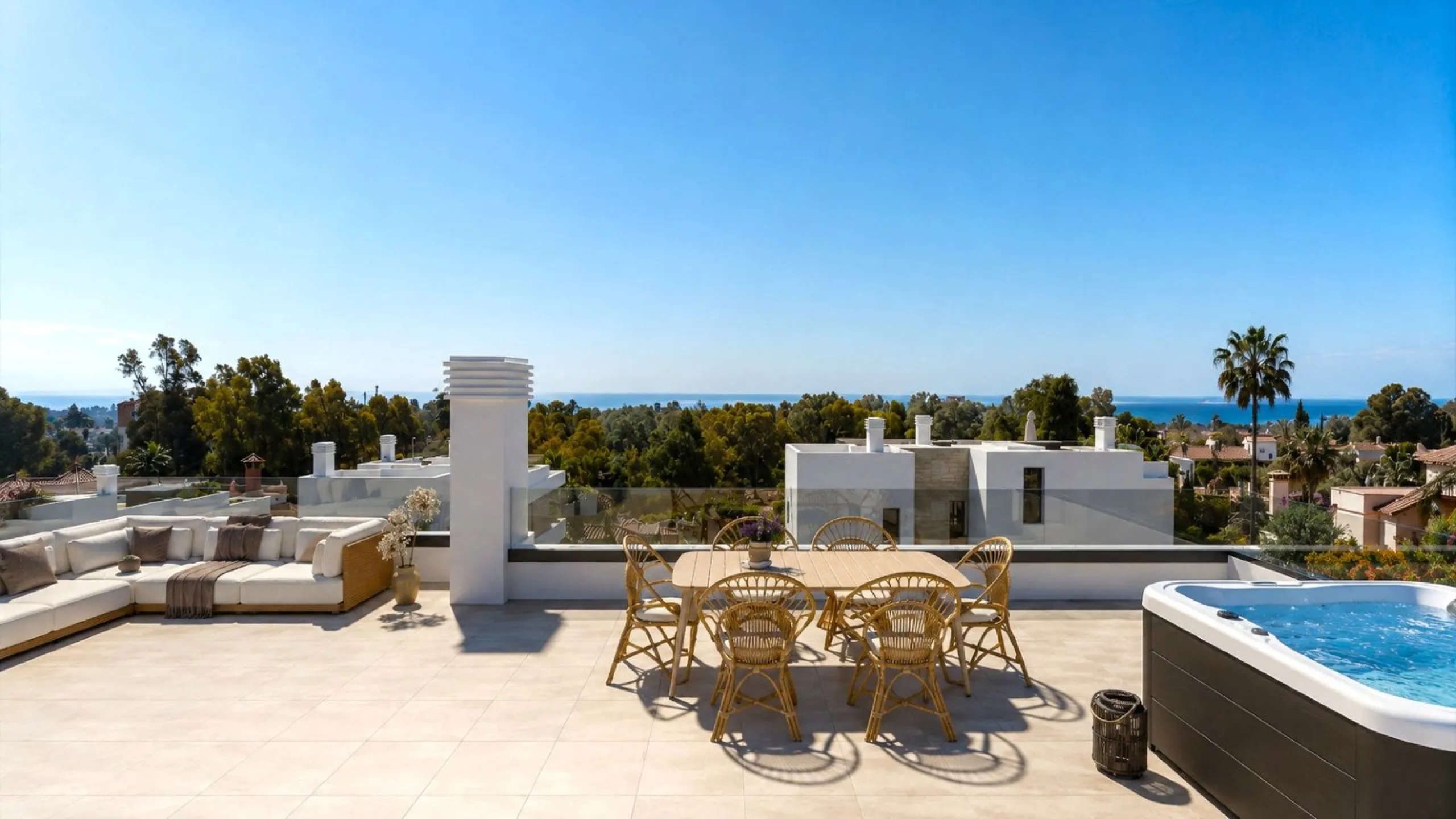 Exclusive Modern Design Villa with Sea Views in Estepona, Málaga