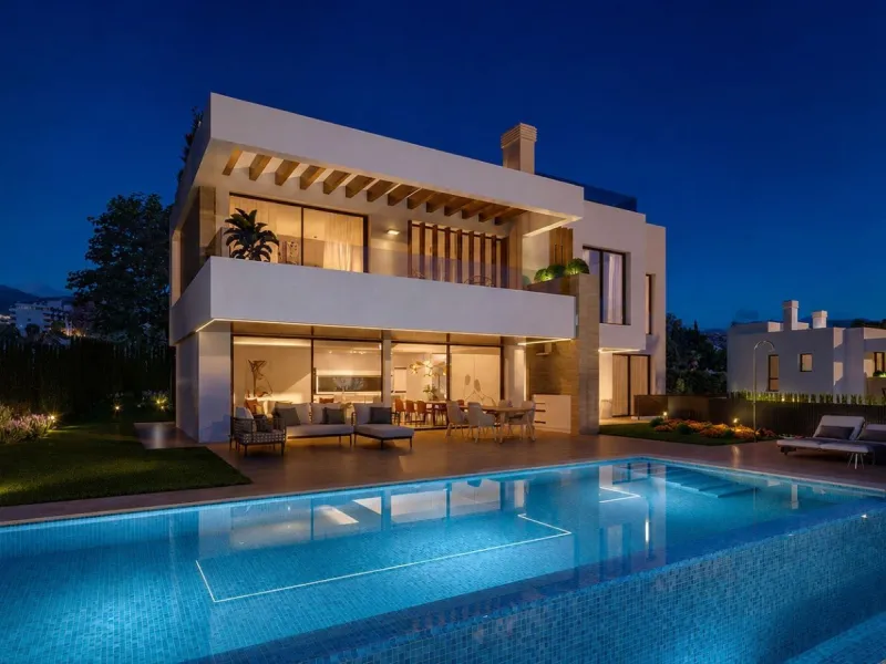 Exclusive Modern Design Villa with Sea Views in Estepona, Málaga