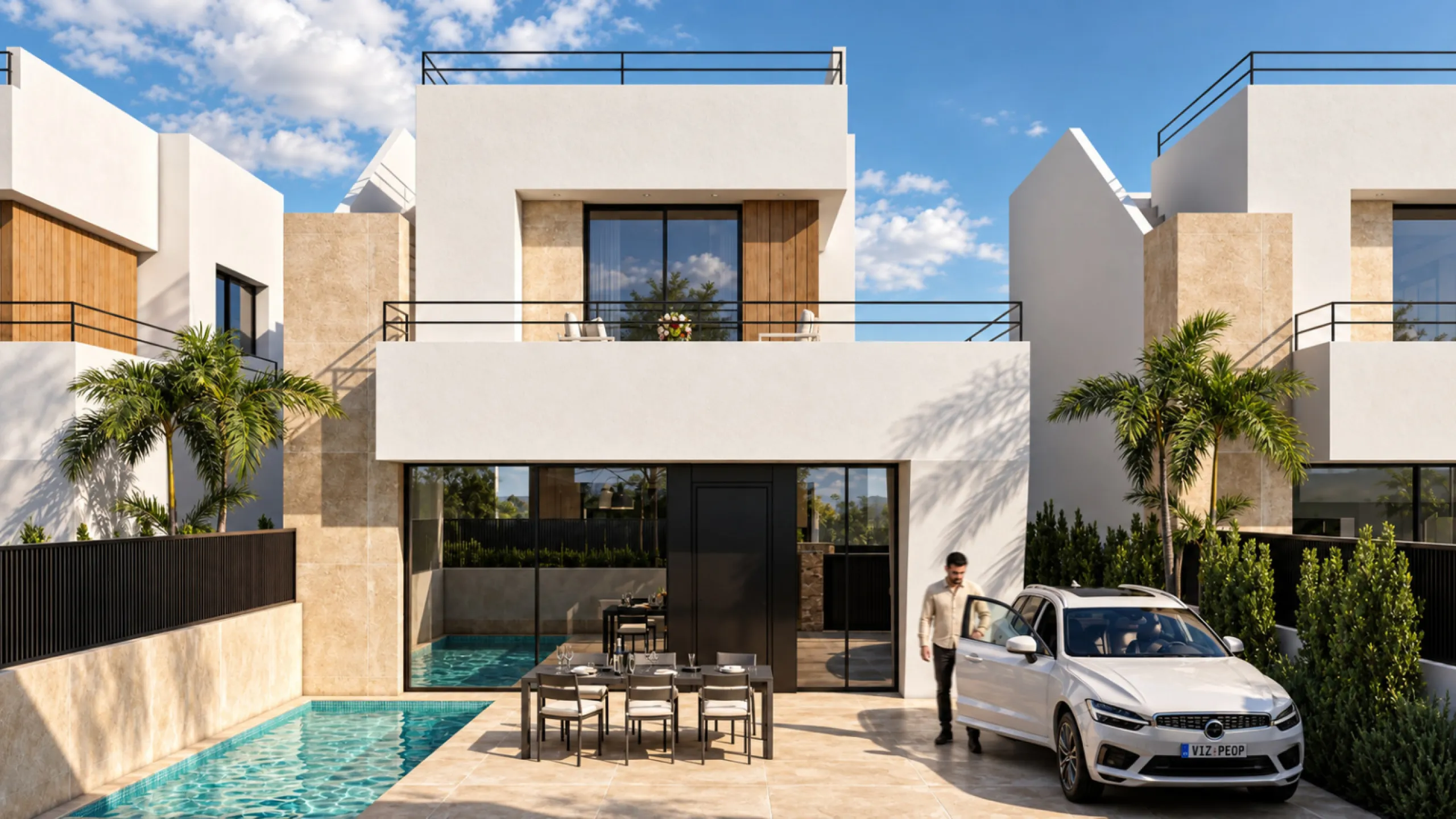 Striking New-Build Villas in a Gated Golf Resort in Alhama de Murcia, Murcia