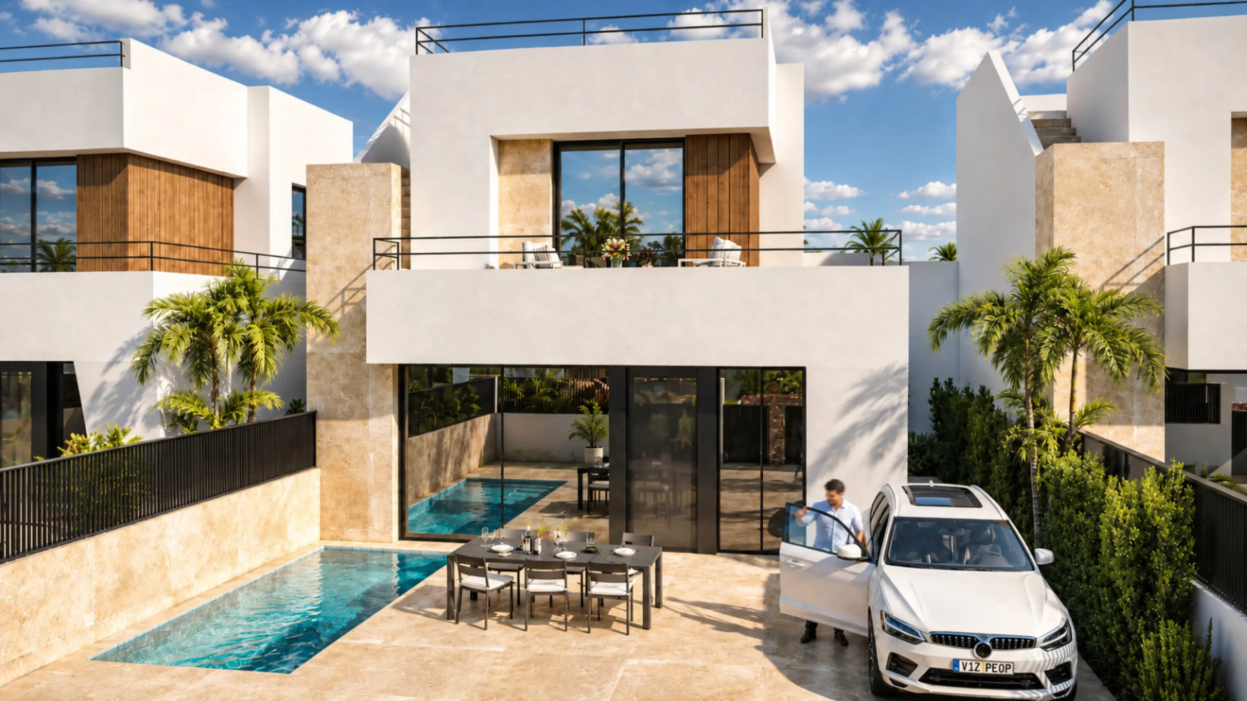 Striking New-Build Villas in a Gated Golf Resort in Alhama de Murcia, Murcia