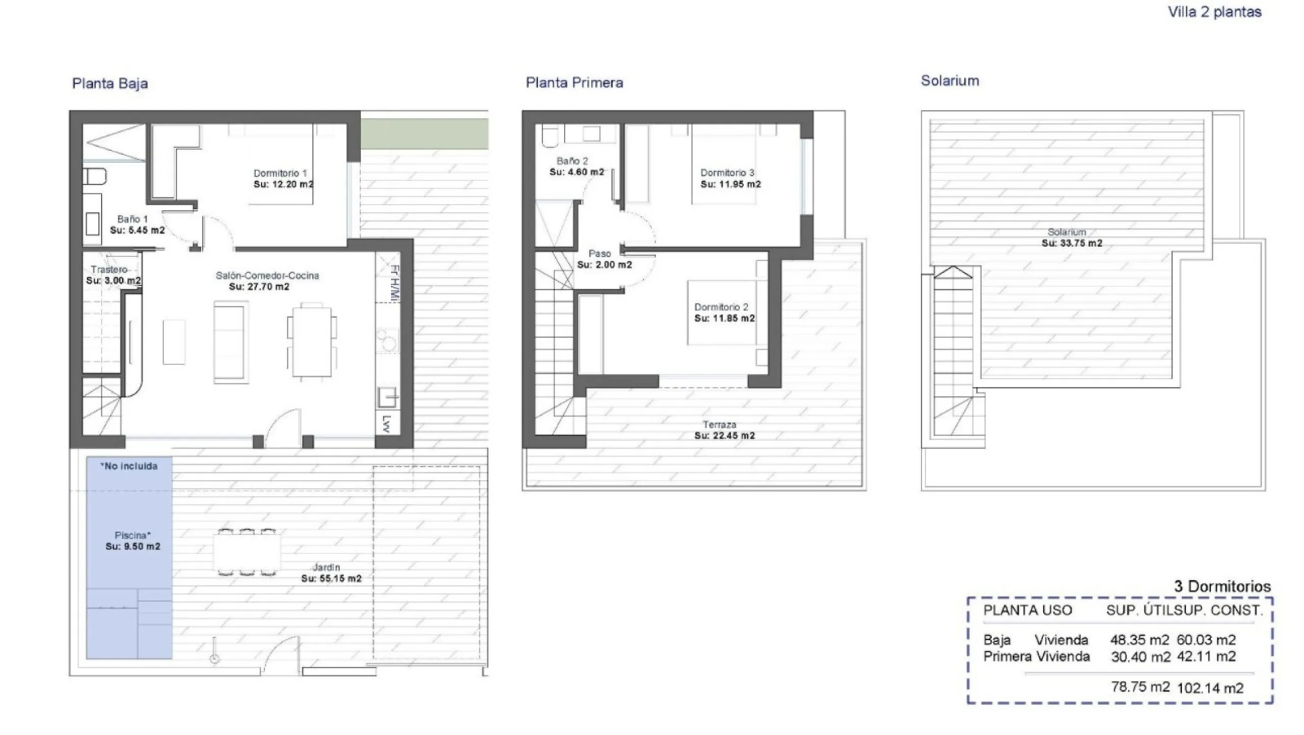 Striking New-Build Villas in a Gated Golf Resort in Alhama de Murcia, Murcia