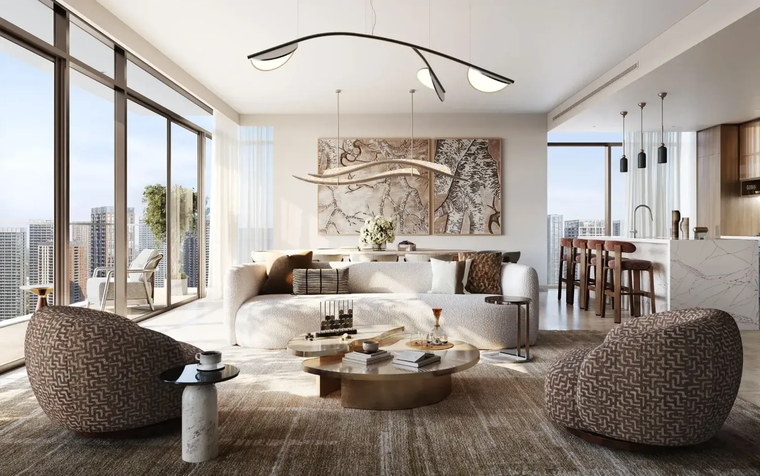 Beeindruckende Neubau-Apartments mit Skyline-Blick in Dubai Creek Harbour, Dubai