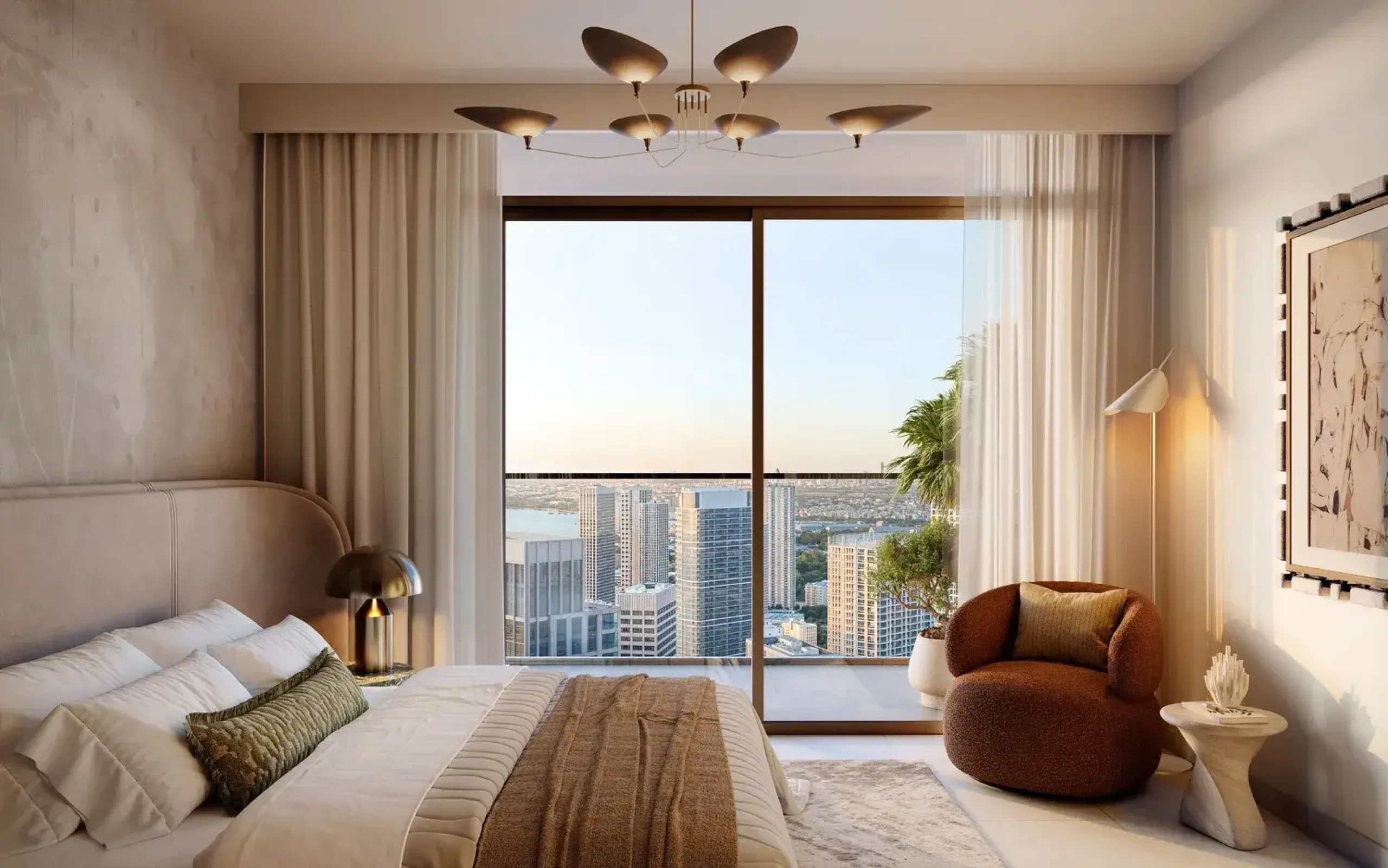 Beeindruckende Neubau-Apartments mit Skyline-Blick in Dubai Creek Harbour, Dubai