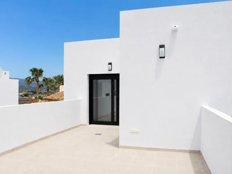 Modern Villa with Private Garden in a Natural Setting near Bonalba Golf in Busot, Alicante