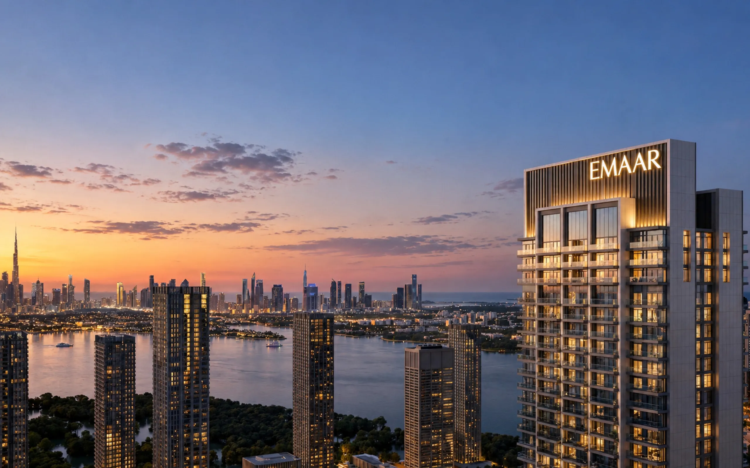 Beeindruckende Neubau-Apartments mit Skyline-Blick in Dubai Creek Harbour, Dubai