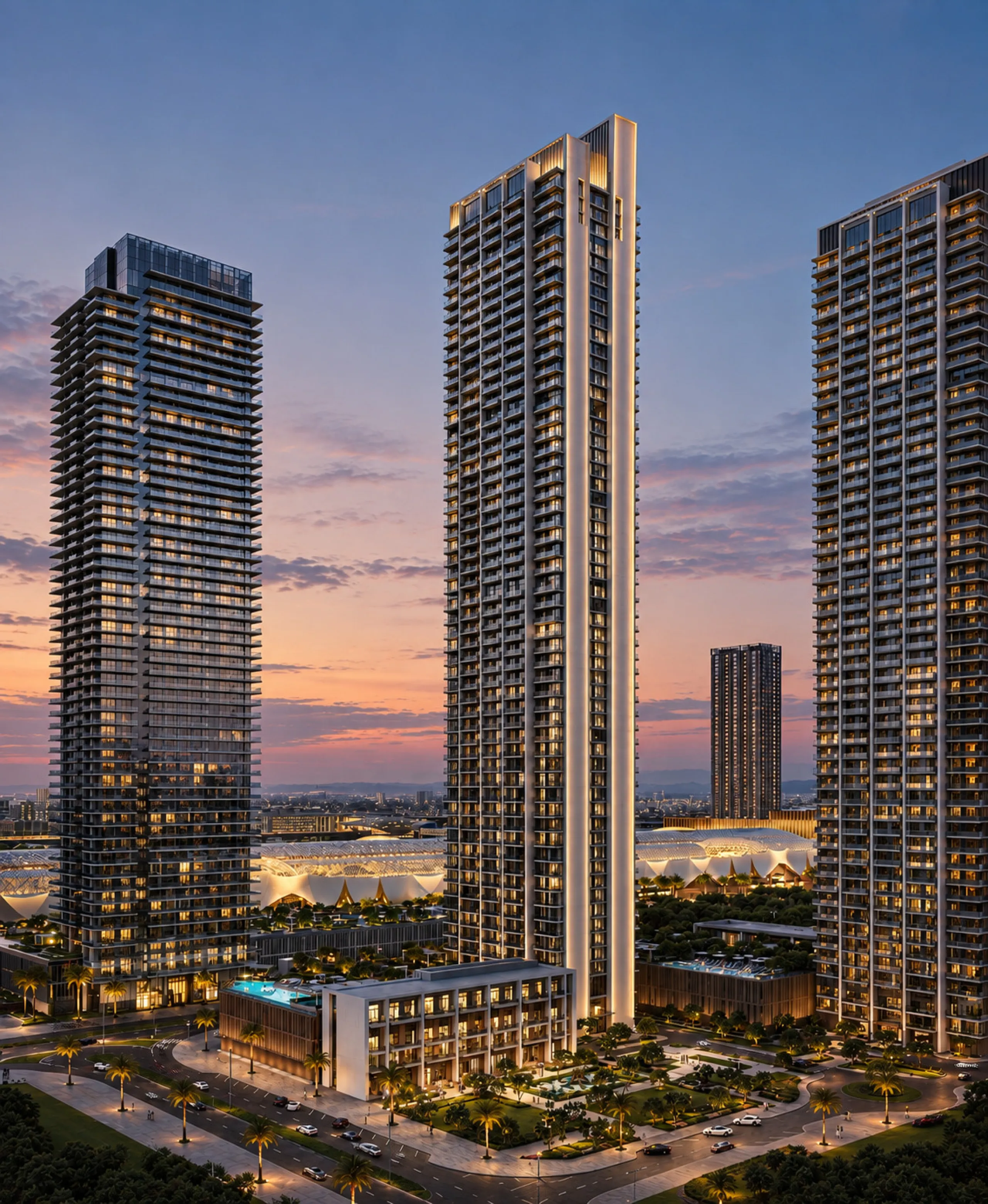 Beeindruckende Neubau-Apartments mit Skyline-Blick in Dubai Creek Harbour, Dubai