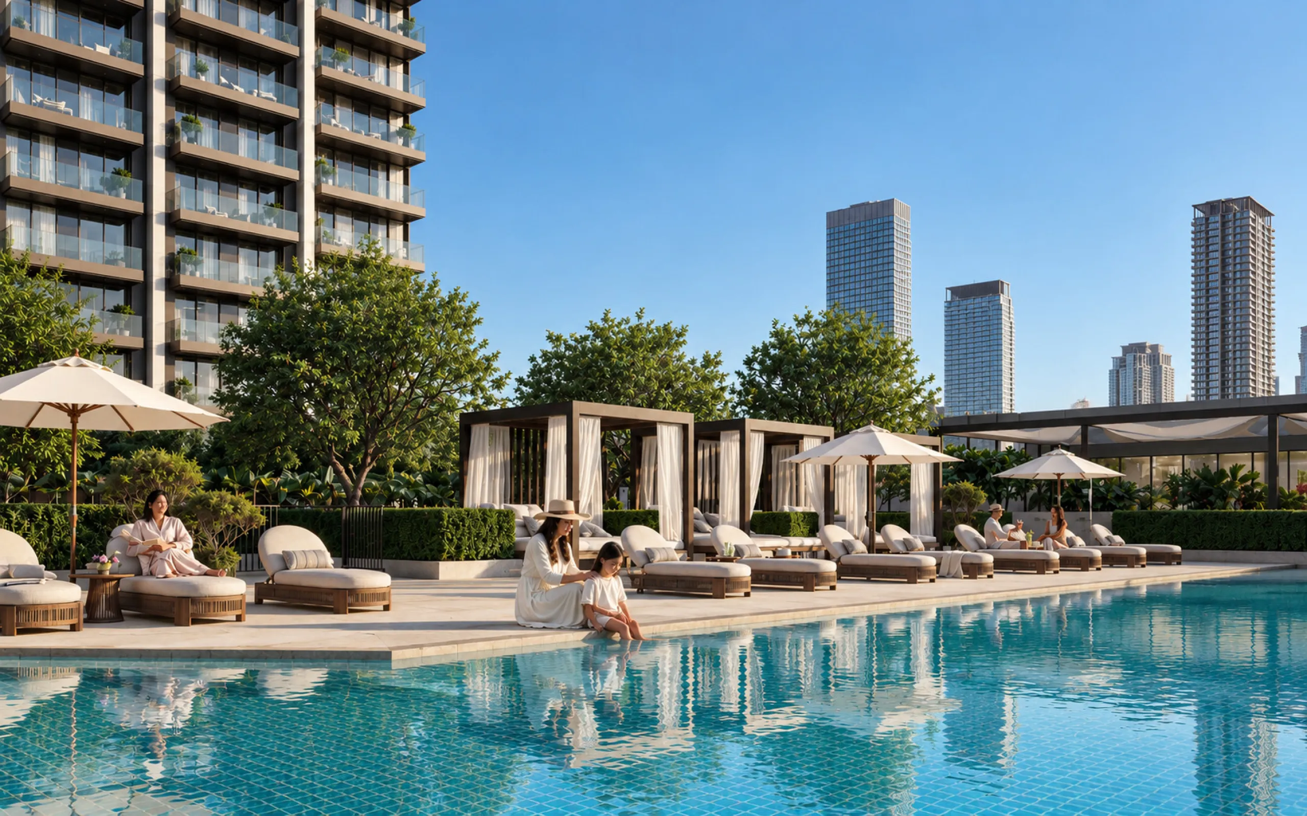 Beeindruckende Neubau-Apartments mit Skyline-Blick in Dubai Creek Harbour, Dubai