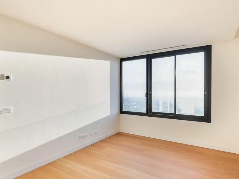 Casa moderna con piscina y vistas panorámicas al mar en Can Caralleu, Sarria, Barcelona