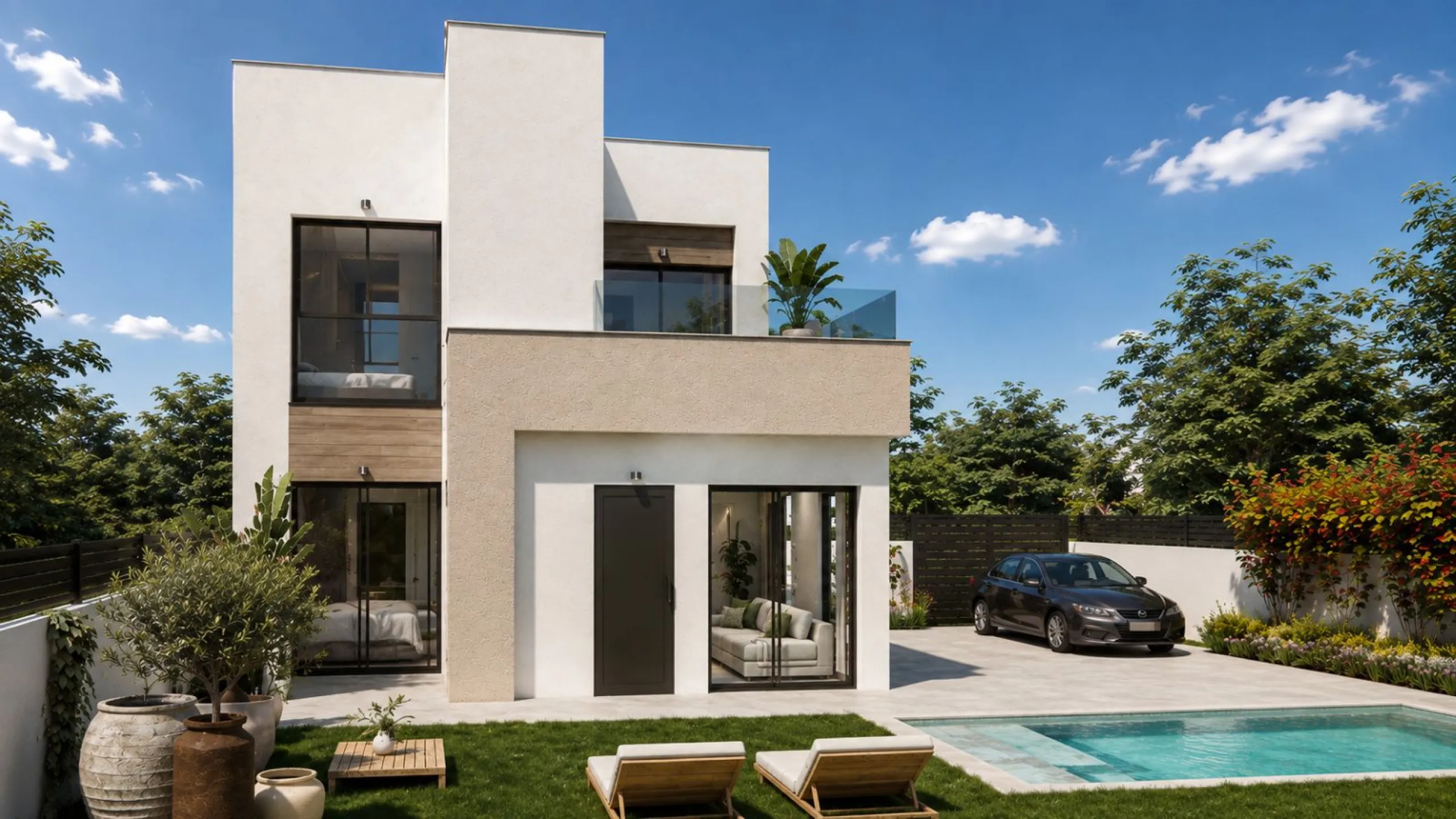 Modern Design Villa by the Golf Course in Orihuela Costa, Alicante