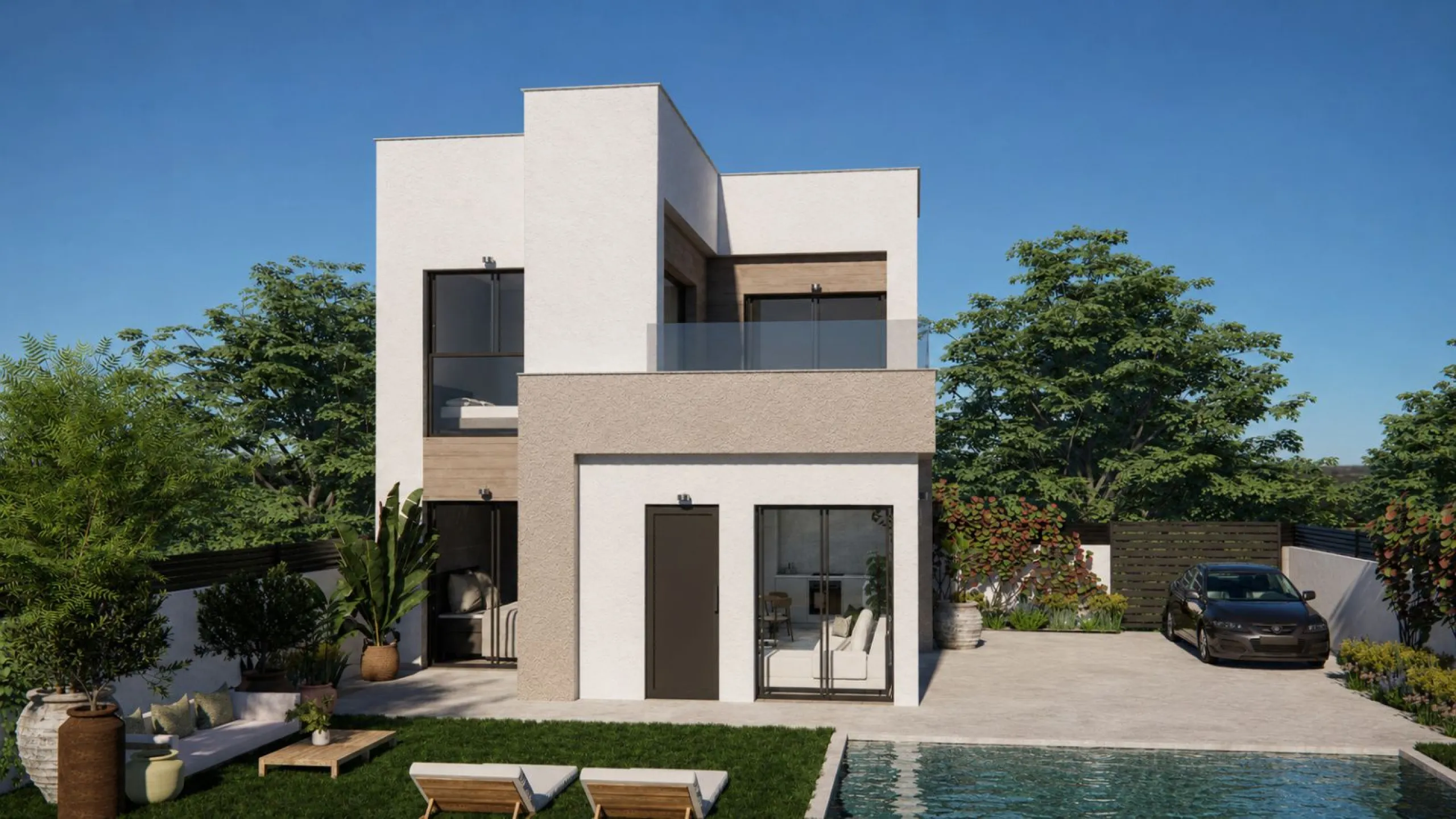Modern Design Villa by the Golf Course in Orihuela Costa, Alicante