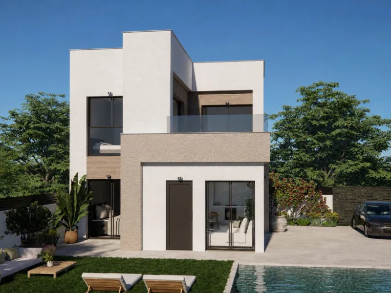 Modern Design Villa by the Golf Course in Orihuela Costa, Alicante