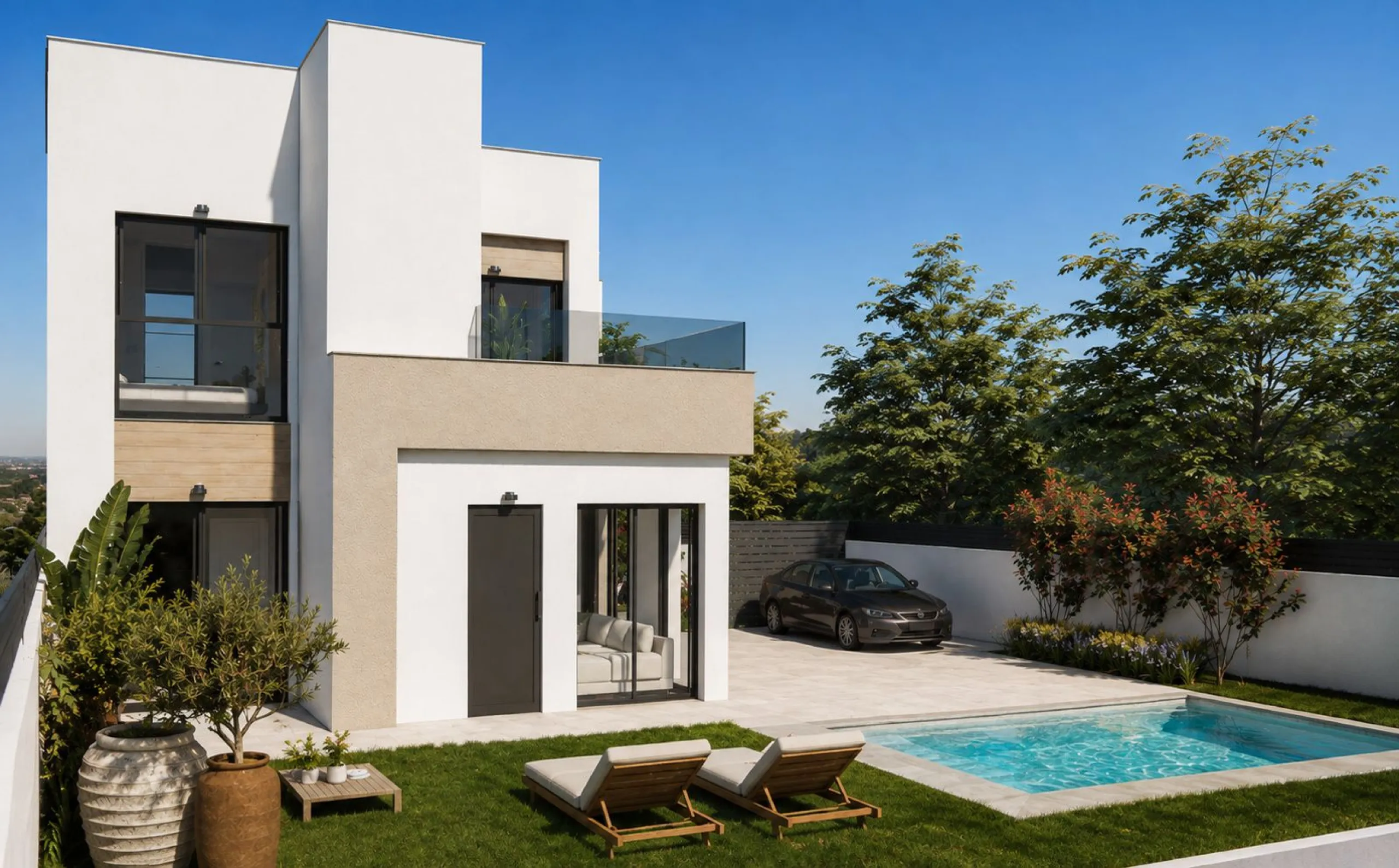 Modern Design Villa by the Golf Course in Orihuela Costa, Alicante