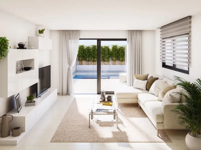 Modern Newly Built Semi-Detached Villas with Private Pool and Solarium in El Oasis, Costa Blanca