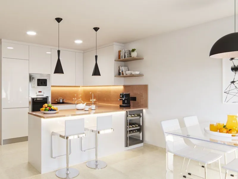 Modern Newly Built Semi-Detached Villas with Private Pool and Solarium in El Oasis, Costa Blanca