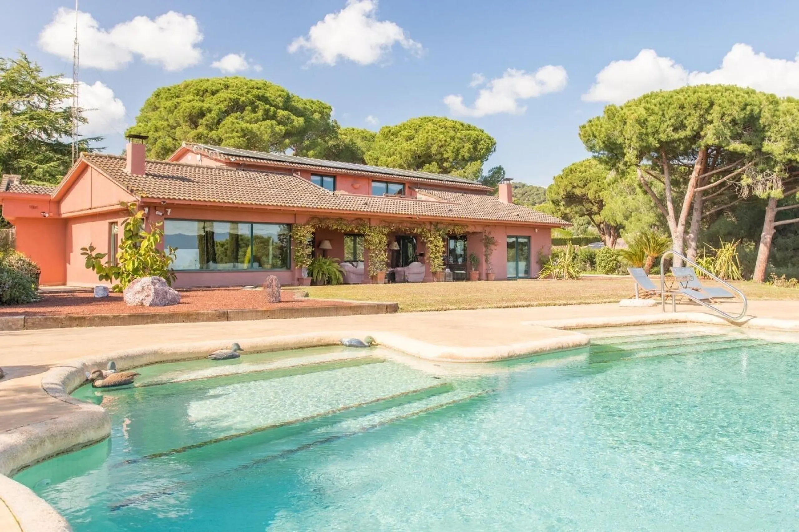 Encantadora casa con vistas al mar en Sant Andreu de Llavaneres, Costa del Maresme, Barcelona