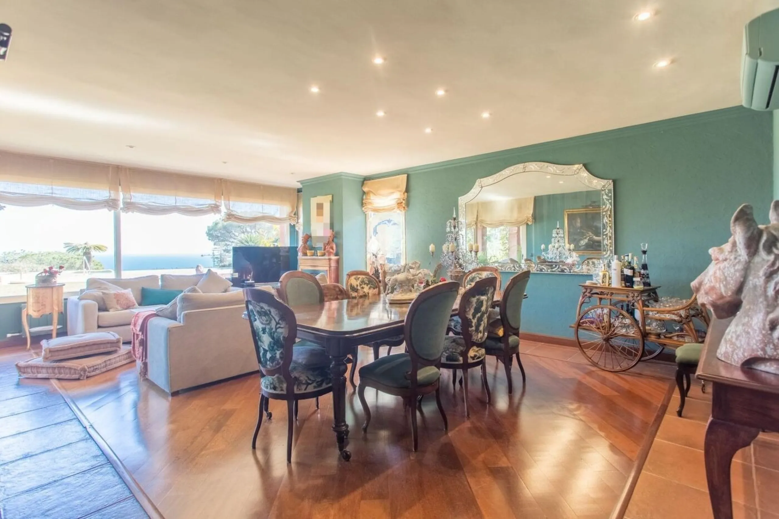 Encantadora casa con vistas al mar en Sant Andreu de Llavaneres, Costa del Maresme, Barcelona
