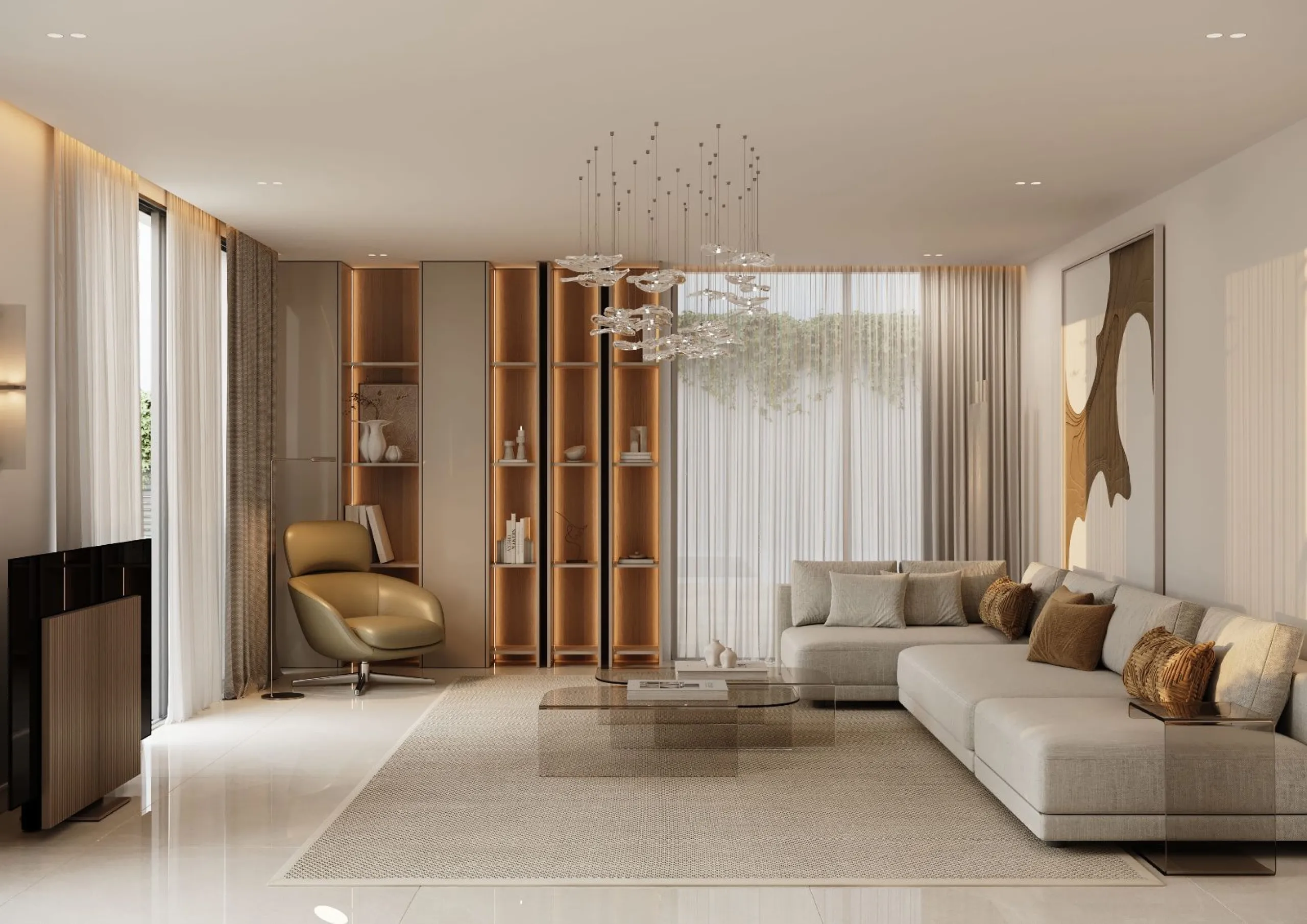 Contemporary Villa with Sea and Mountain Views in an Exclusive Private Development in Mijas, Málaga
