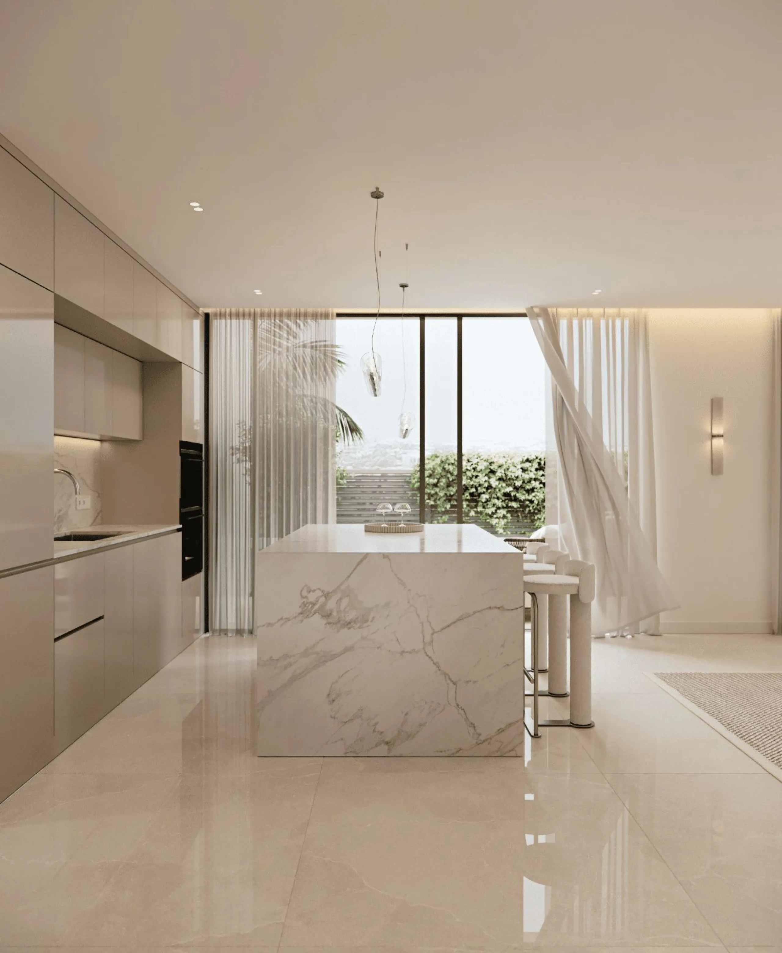 Contemporary Villa with Sea and Mountain Views in an Exclusive Private Development in Mijas, Málaga